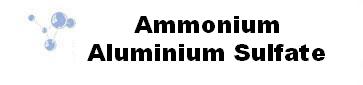 Ammonium Aluminium Sulfate